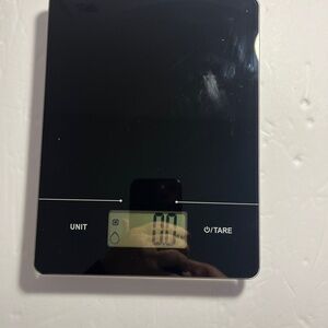 Mainstays Black Digital Kitchen Scale
